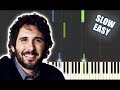 You Raise Me Up - Josh Groban | SLOW EASY PIANO TUTORIAL by Betacustic