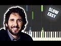 You Raise Me Up - Josh Groban | SLOW EASY PIANO TUTORIAL + SHEET MUSIC by Betacustic