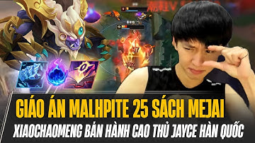 XIAOCHAOMENG VÀ GIÁO ÁN MALHPITE 25 SÁCH MEJAI BÁN HÀNH CAO THỦ JAYCE HÀN QUỐC FARM 18 MẠNG