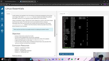 NDG Linux Essentials - Challenge Lab D Pipes, Redirection, and REGEX