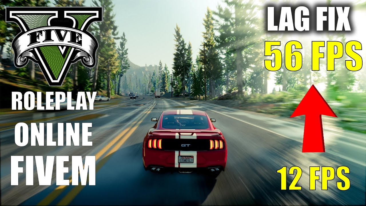 GTA V Lag Fix (Low End PC) Works For GTA Online, FiveM, RolePlay No Graphics Card 2020 YouTube