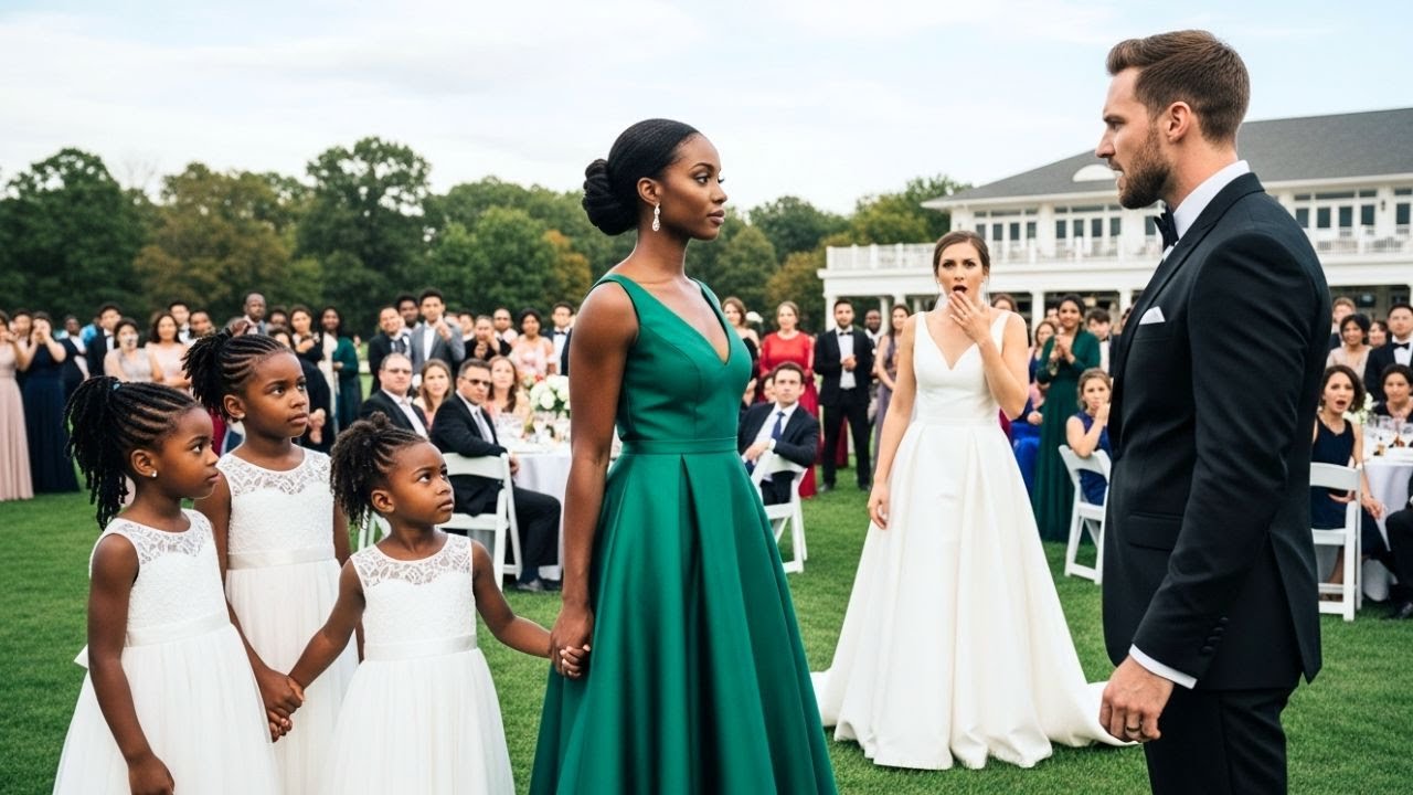 He Invited His Poor Black Ex to Humiliate Her—but she arrived in a limousine with their Triplets