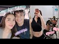 VLOG • Trips to Manila, Our First Month Together, Fave Cafe in Pampanga &amp; Gym Day | Andrea Angeles