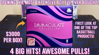 *MY MOST EXPENSIVE BOX EVER! LOTS OF BIG HITS!* 201920 Panini Immaculate Basketball FOTL Hobby Box