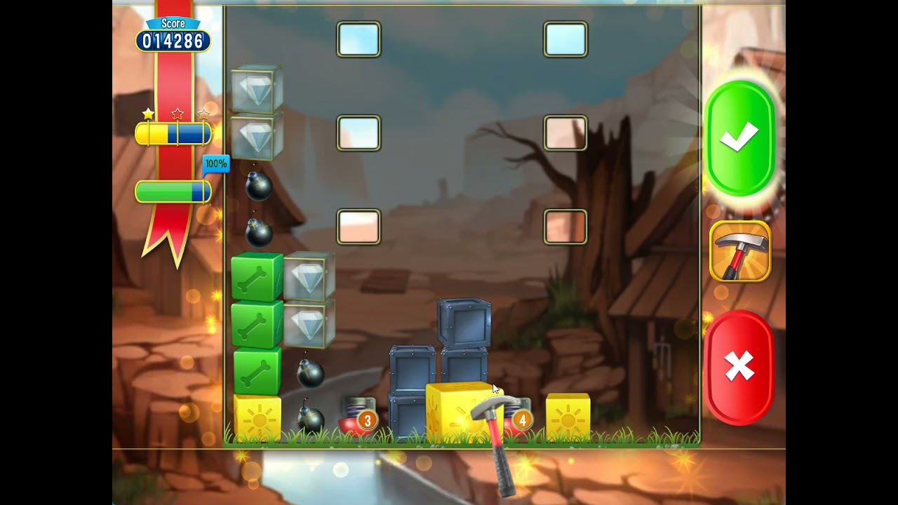 Pet Rescue Saga level 4077 3 hammers