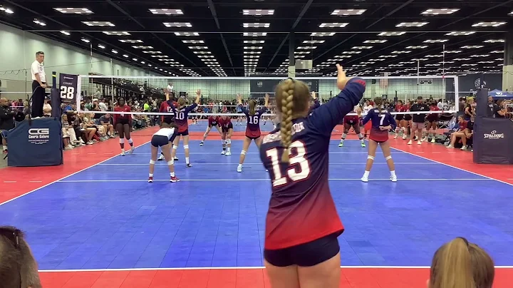 Allison Farmer- GJNC 2022 NFVB 15 Navy vs Premier ...