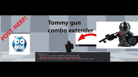 Combo Extending with Tommy Gun (POST NERF 100-0) | ABA