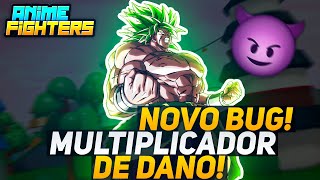 USEM ESSE NOVO BUG PARA MULTIPLICAR SEU DANO ? ANIME FIGHTERS SIMULATOR ROBLOX