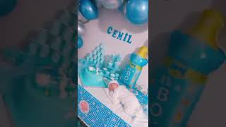 حفلة استقبال بيبي صبي👼🏼 ماشالله شي حلو 😍