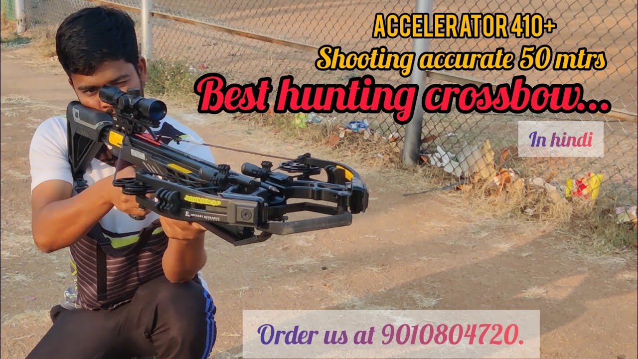 hunting crossbow in India shooting the most beautiful crossbow