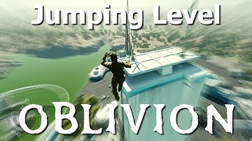 Jumping Power just like in Oblivion (Gymnastics Lvl4 + RedAmp)