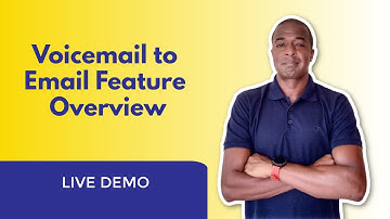 VOIP Voicemail to Email Feature Live DEMO - How it works!