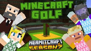 FORE! Hermits Play GOLF in MINECRAFT!!! - Minecraft Hermitcraft Season 7