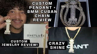 Custom Pendant 8Mm Cuban Link Chain Ghetluxe Jewelry Review