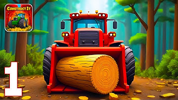 Construct It 3D - Gameplay Walkthrough Part 1 - Create Fun With Blocks 3D (iOS, Android)