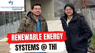 INSIGHTS INTO RENEWABLE ENERGY SYSTEMS MASTER AT TH INGOLSTADT