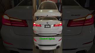 Rebuilding A Wrecked Bmw 540I - Taillights Install - Project Sugar