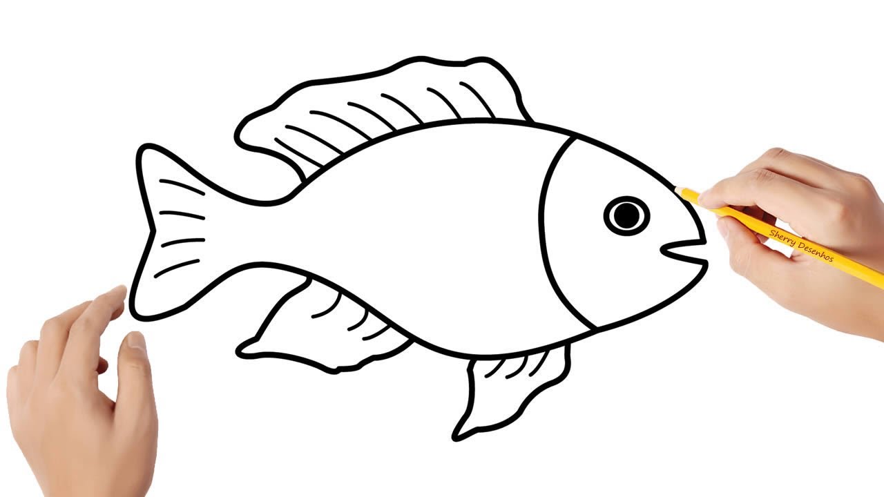 Como desenhar um peixe #3 - YouTube
