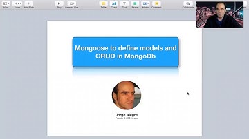 Mongoose to define models and CRUD in MongoDb