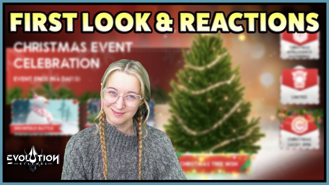 🎄 Christmas Events LIVE REACTION & First Look ★ Eternal Evolution ★