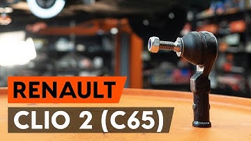 Wie RENAULT CLIO 2 (C65) Spurstangenkopf wechseln [AUTODOC TUTORIAL]