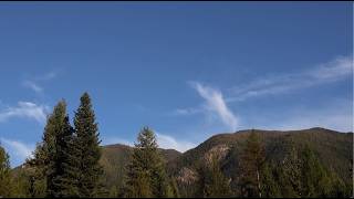 R10 September 17 Montana Sunset x8| Blue Sky to Glowing Pink Clouds