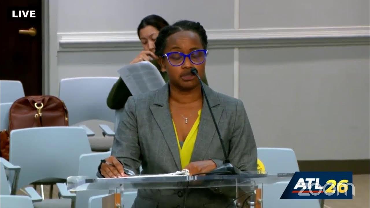 #Atlanta City Council CDHS Committee Meeting November 12, 2024 #atlpol ...