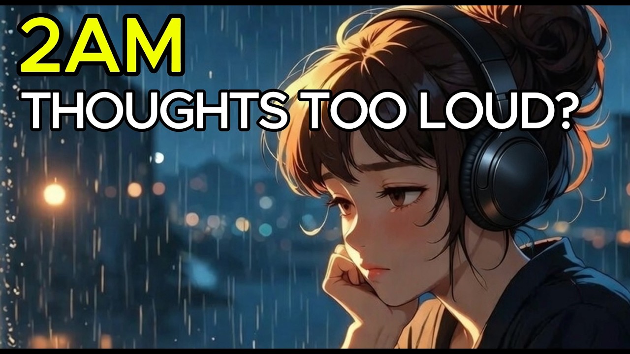 🌙 2AM and Your Mind Won’t Slow Down | Calm Music for Overthinking🌙 새벽 2시, 멈추지 않는 생각을 위한 심리 안정 음악