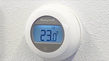 Clearing the Round Wireless Configuration | Honeywell Home