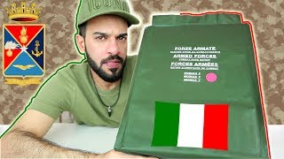 جربت طعام الجيش الإيطالي 🇮🇹 وجبات الجندي الايطالي ليوم كامل Testing Italian Armed Forces Food- MRE