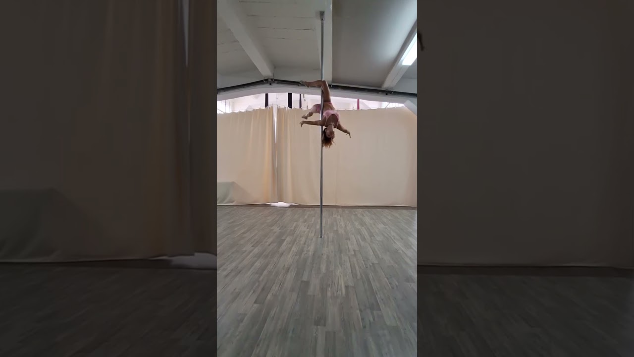 Pole Choreo with Closed Gemini, Butterfly, Inverted Flamingo, Dragonfly, Brass Monkey 