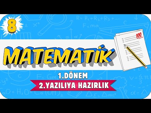 8. Sınıf Matematik 1.Dönem 2.Yazılıya Hazırlık | 2021 📝