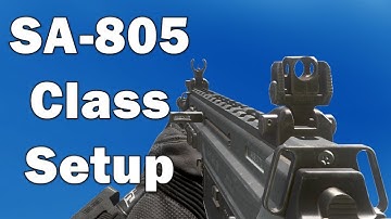 SA-805 Best Class Setup! - Call of Duty: Ghosts Multiplayer Class Setup Guide