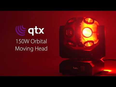 QTX MHS-150UV 150W LED Orbital U/V Moving Head