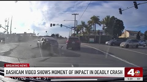 Video: How multi-vehicle crash in Huntington Beach may have started