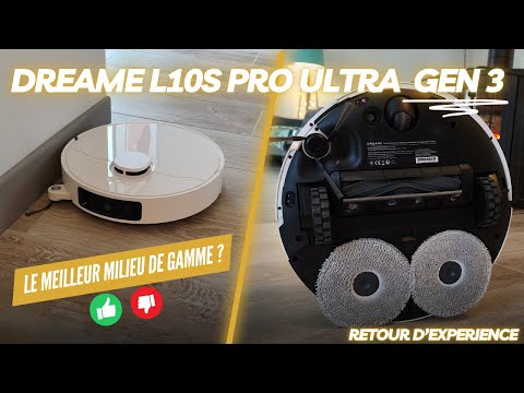 Videorecension av Dreame L10s Ultra Gen 3: Test du Dreame L10s Ultra Gen 3 : Un excellent milieu de gamme ?
