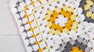 Block Stitch Crochet Border Tutorial (Easy, Simple & Quick!)