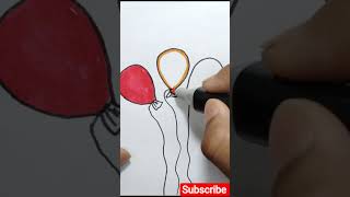 balloon 🎈#shortsfeed #drawing #art #song #viral #viralsong #viralvideo #viralshorts#asmr
