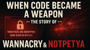 When Code Became a Weapon — The Story of WannaCry & NotPetya