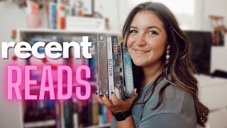 RECENT READS 📚 // books ive been reading the past couple months, february and march wrap up