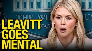 Karoline Leavitt Goes Completely Mental On Reporter