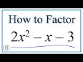 Factoring and Solving Equations
