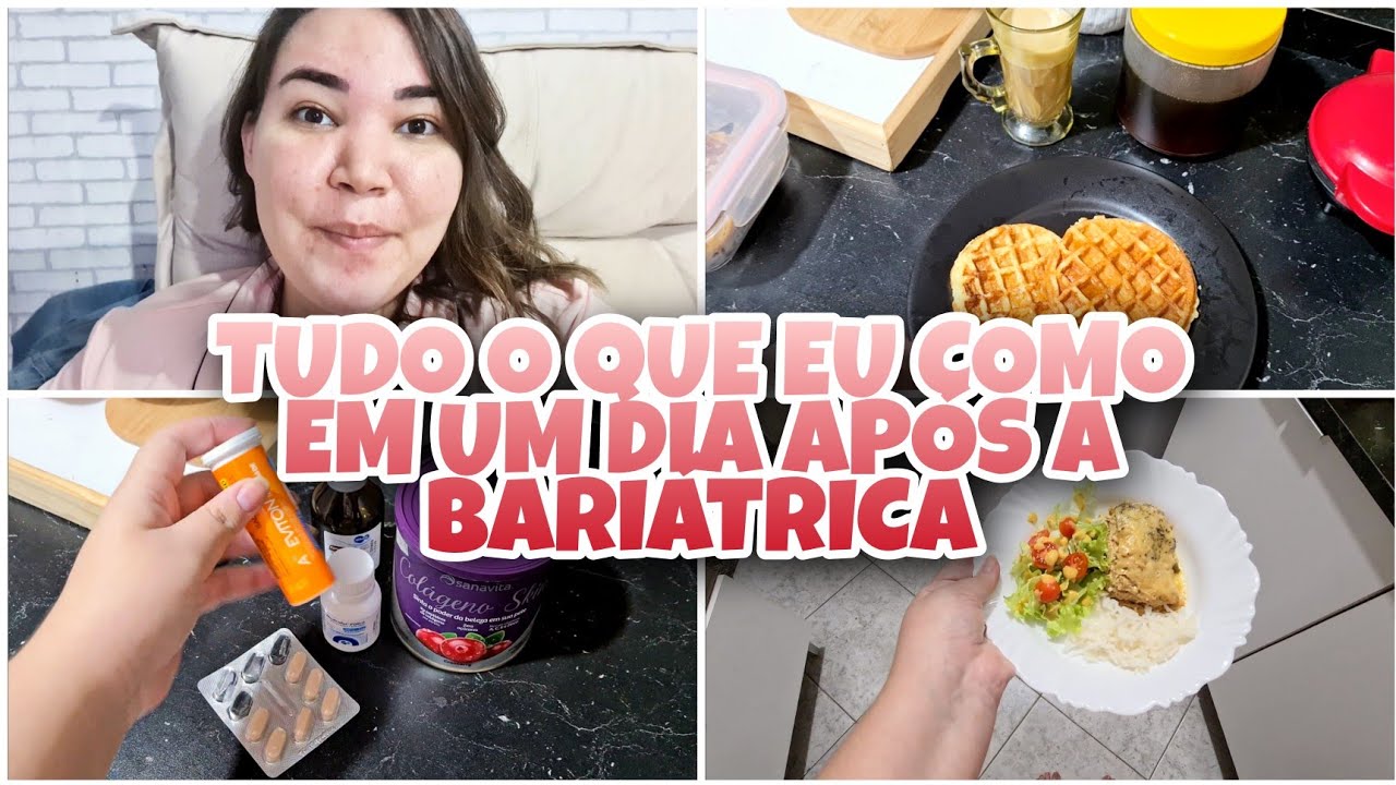TUDO O QUE EU COMO EM UM DIA, APÓS A BARIÁTRICA: CAFÉ, ALMOÇO, LANCHES E JANTAR | Lu Ferrari