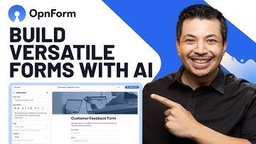 Create Tailored Forms in Minutes with OpnForm’s AI