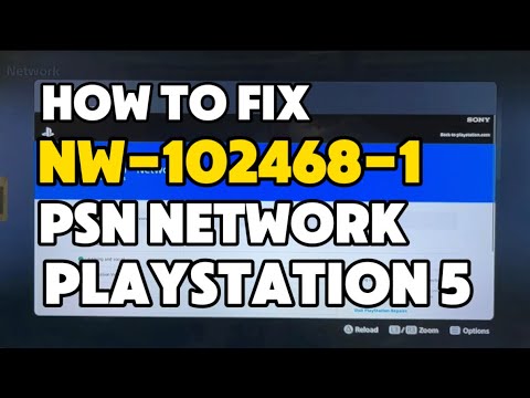 ぬ様 How to fix PS5 Error NW-102468-1 There was a problem connecting to