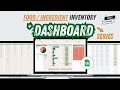 Food Ingredient Inventory (Bakery & Cafe) Tracker in Google Sheets | Google Sheets Dashboard Series