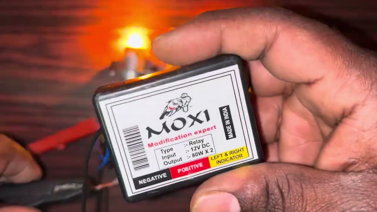 ⚠️ MOXI HAZARD FLASHER { ONLY ₹150 } || 22 patern Unboxing & Installation, review 