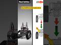 Dual differential tank drive . #cad #pump#design #solidworks #engineering #autocad