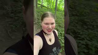 Forest Shenanigans ( Vampire In The Woods ) #goth #alternative