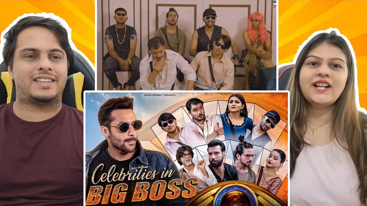 Celebrities in Big Boss |Big Boss Parody | Harsh Beniwal